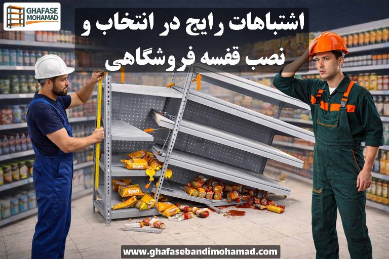 اشتباهات رایج در انتخاب و نصب قفسه فروشگاهی